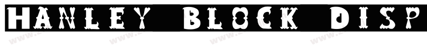 Hanley Block Display字体转换